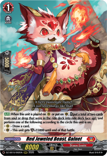 Red Jeweled Beast, Galnet: Special Series 15: The Legendary Vanguards