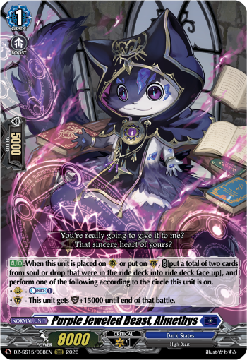 Purple Jeweled Beast, Almethys: Special Series 15: The Legendary Vanguards