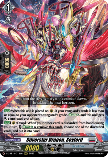 Silverstar Dragon, Seyferd: Special Series 15: The Legendary Vanguards