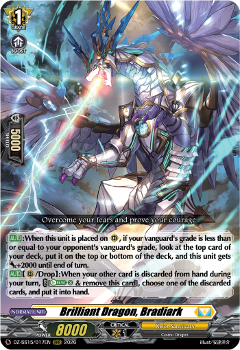 Brilliant Dragon, Bradiark: Special Series 15: The Legendary Vanguards