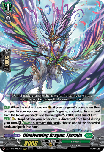 Illusivewing Dragon, Fjarmja: Special Series 15: The Legendary Vanguards