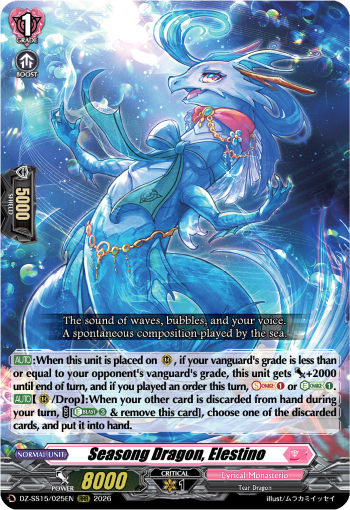 Seasong Dragon, Elestino: Special Series 15: The Legendary Vanguards