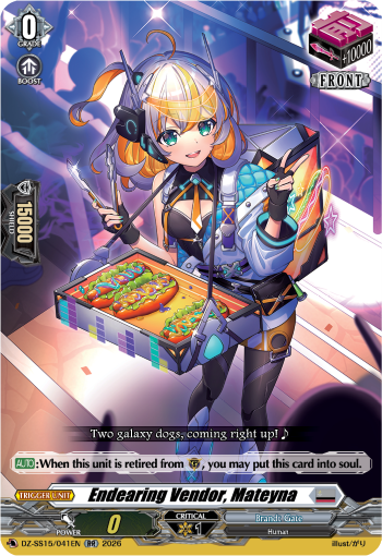 Endearing Vendor, Mateyna: Special Series 15: The Legendary Vanguards