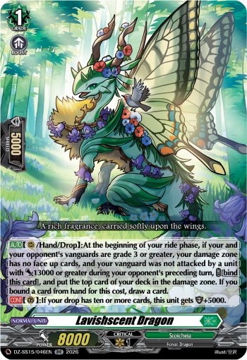 Lavishscent Dragon: Special Series 15: The Legendary Vanguards