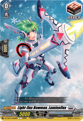 Light-flux Bowman, Luminoflux: Special Series 15: The Legendary Vanguards
