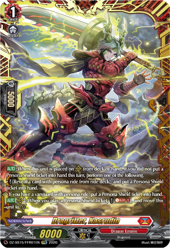 Dragritter, Nasrudin: Special Series 15: The Legendary Vanguards