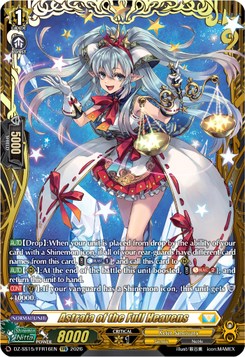Astraia of the Full Heavens: Special Series 15: The Legendary Vanguards
