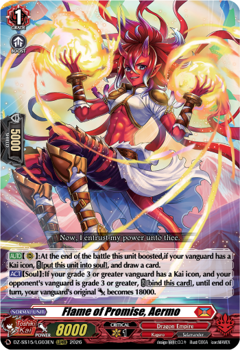 Flame of Promise, Aermo: Special Series 15: The Legendary Vanguards