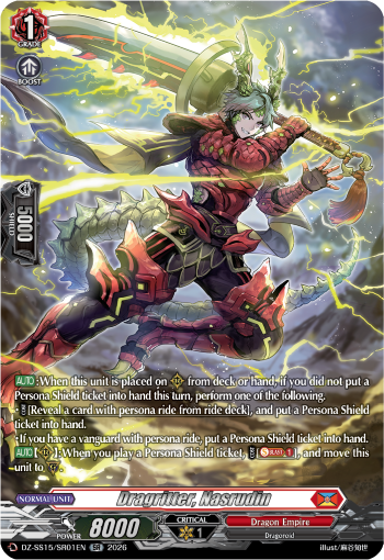 Dragritter, Nasrudin: Special Series 15: The Legendary Vanguards