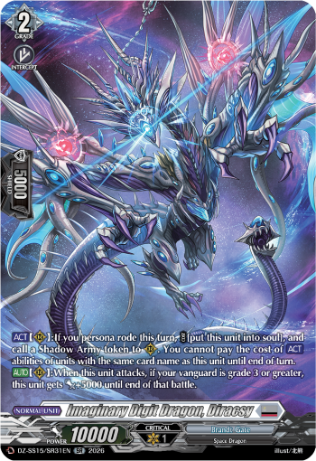 Imaginary Digit Dragon, Diracsy: Special Series 15: The Legendary Vanguards