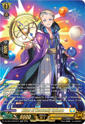 Atlas of Heavenly Sphere: Special Series 15: The Legendary Vanguards