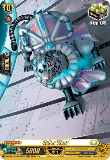 Cyber Tiger: Special Series 15: The Legendary Vanguards