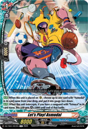 Let's Play! Asmodai: Cardfight!! Vanguard Title Booster 01: “Future Card Buddyfight”