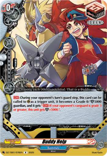 Buddy Help: Cardfight!! Vanguard Title Booster 01: “Future Card Buddyfight”
