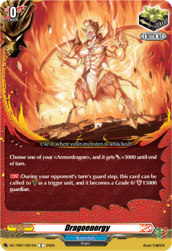 Dragoenergy: Cardfight!! Vanguard Title Booster 01: “Future Card Buddyfight”