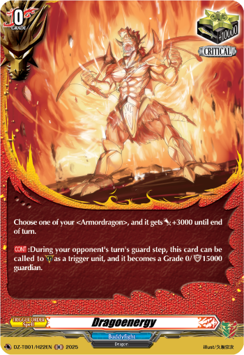 Dragoenergy: Cardfight!! Vanguard Title Booster 01: “Future Card Buddyfight”