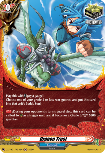 Dragon Trust: Cardfight!! Vanguard Title Booster 01: “Future Card Buddyfight”