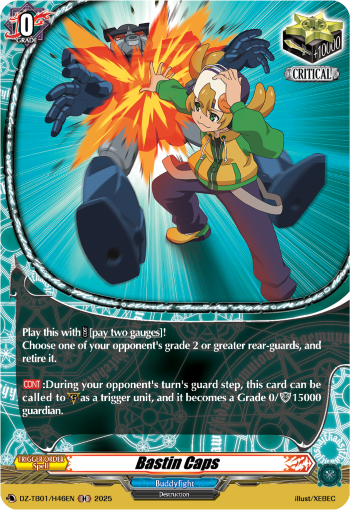 Bastin Caps: Cardfight!! Vanguard Title Booster 01: “Future Card Buddyfight”