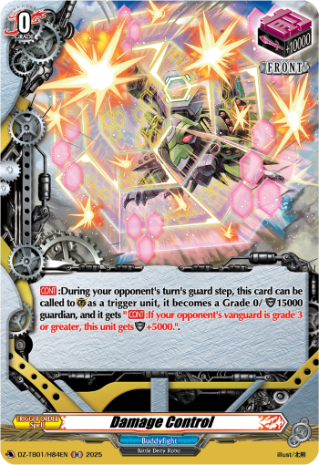 Damage Control: Cardfight!! Vanguard Title Booster 01: “Future Card Buddyfight”