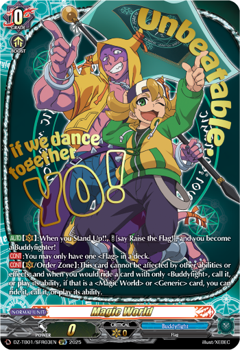 Magic World: Cardfight!! Vanguard Title Booster 01: “Future Card Buddyfight”