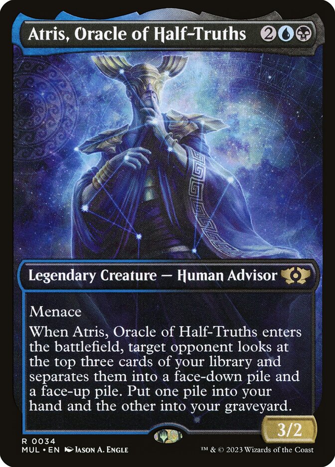 Atris, Oracle of Half-Truths (Showcase): Multiverse Legends