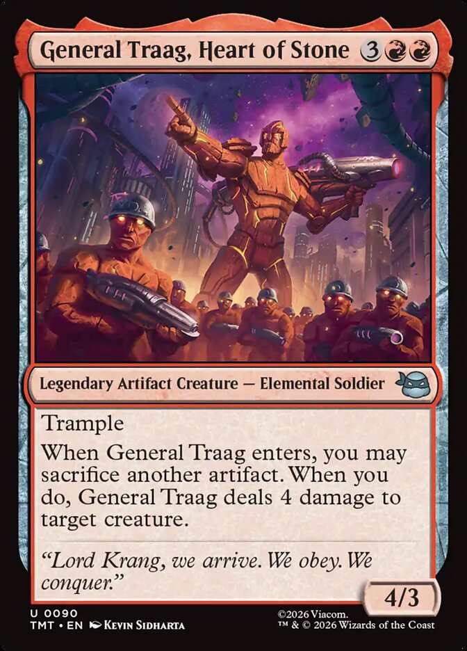 General Traag, Heart of Stone: Teenage Mutant Ninja Turtles