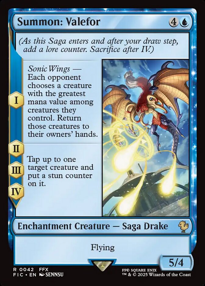 Summon: Valefor: Final Fantasy Commander