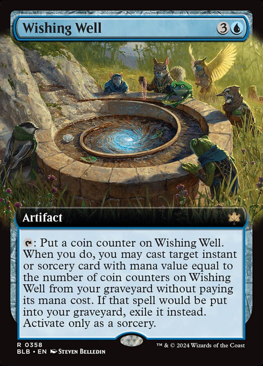 Wishing Well (Extended Art): Bloomburrow