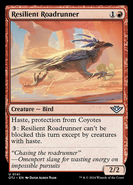 Resilient Roadrunner - (Foil): Outlaws of Thunder Junction