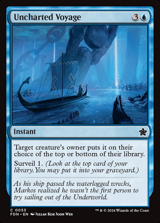 Uncharted Voyage - (Foil): Foundations