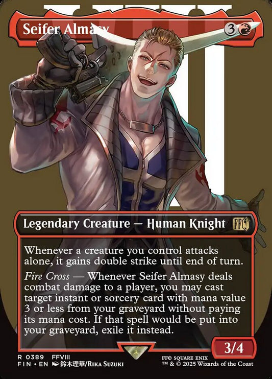 Seifer Almasy (#389) (Borderless): Final Fantasy