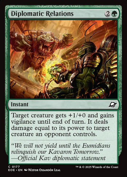 Diplomatic Relations - (Foil): Edge of Eternities
