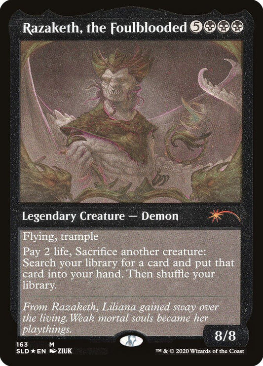 Razaketh, the Foulblooded - (Foil): Secret Lair Drop