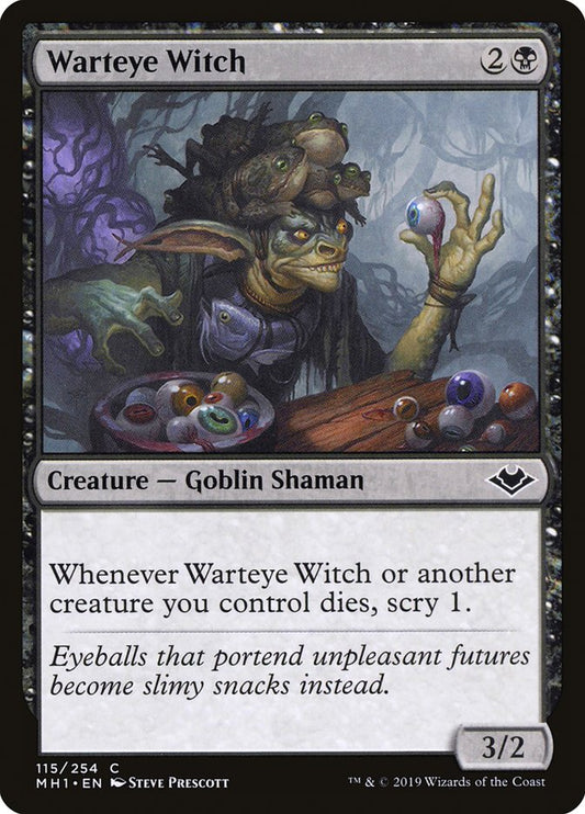Warteye Witch - (Foil): Modern Horizons