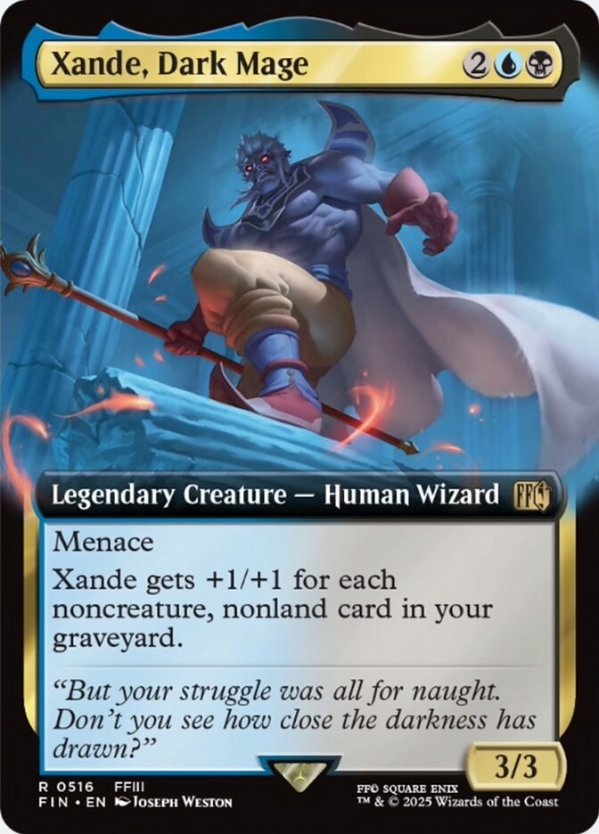 Xande, Dark Mage (Extended Art): Final Fantasy