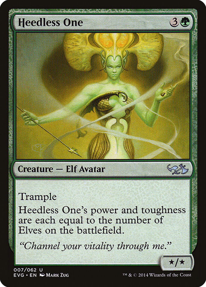 Heedless One: Duel Decks Anthology: Elves vs. Goblins