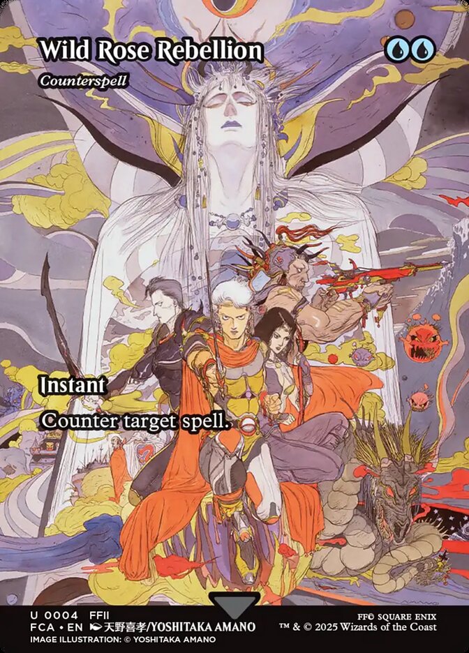 Counterspell (Wild Rose Rebellion) (Borderless): Final Fantasy: Through the Ages