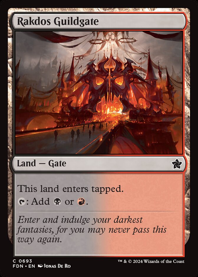 Rakdos Guildgate: Foundations