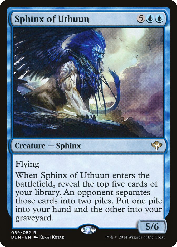 Sphinx of Uthuun: Duel Decks: Speed vs. Cunning