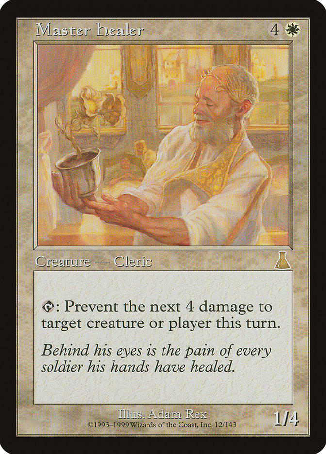 Master Healer - (Foil): Urza's Destiny