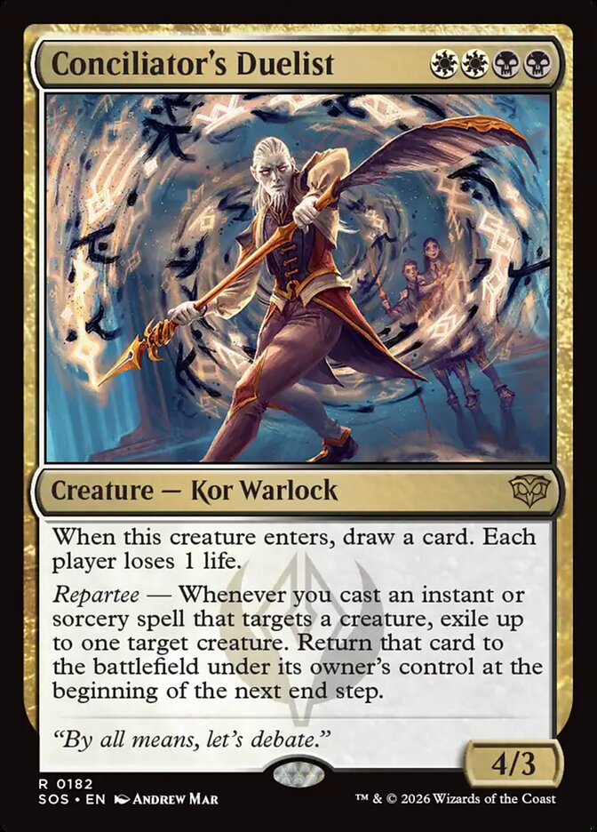 Conciliator's Duelist - (Foil): Secrets of Strixhaven