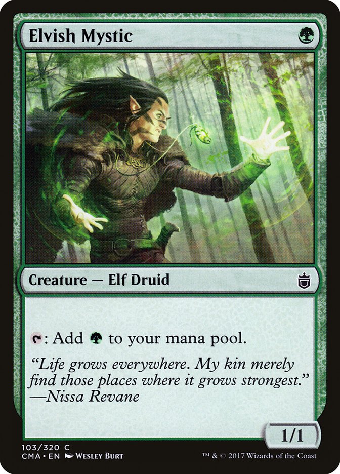 Elvish Mystic: Commander Anthology