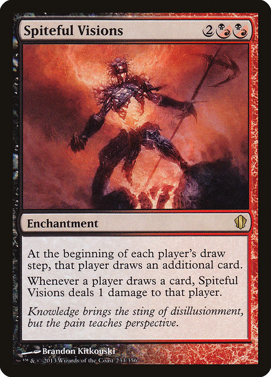 Spiteful Visions: Commander 2013