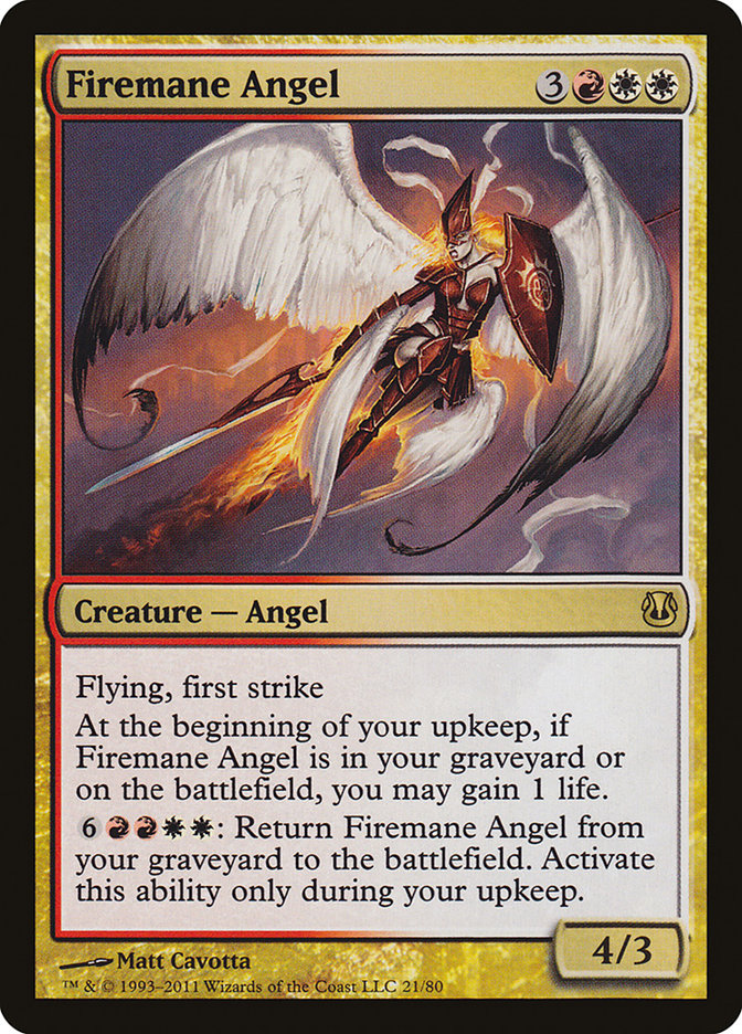 Firemane Angel: Duel Decks: Ajani vs. Nicol Bolas
