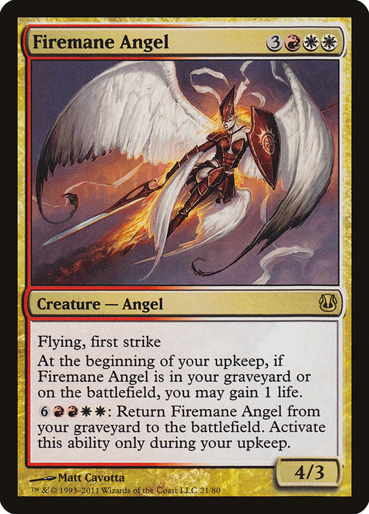 Firemane Angel: Duel Decks: Ajani vs. Nicol Bolas