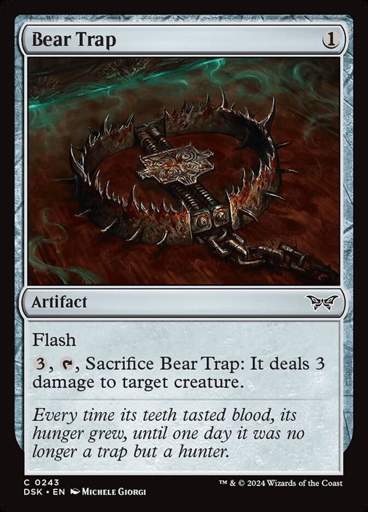 Bear Trap - (Foil): Duskmourn: House of Horror