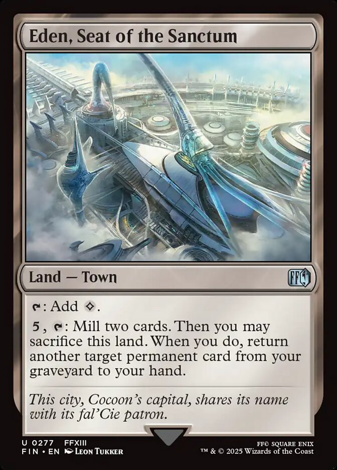 Eden, Seat of the Sanctum - (Foil): Final Fantasy