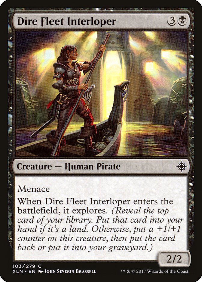 Dire Fleet Interloper - (Foil): Ixalan