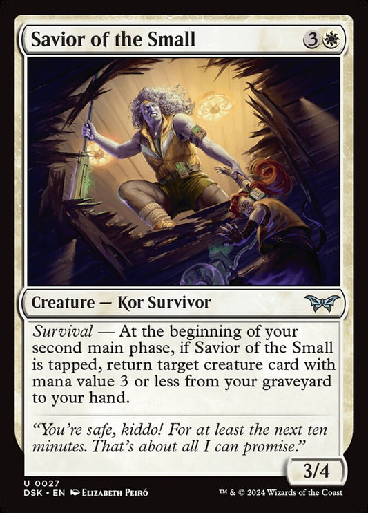 Savior of the Small - (Foil): Duskmourn: House of Horror