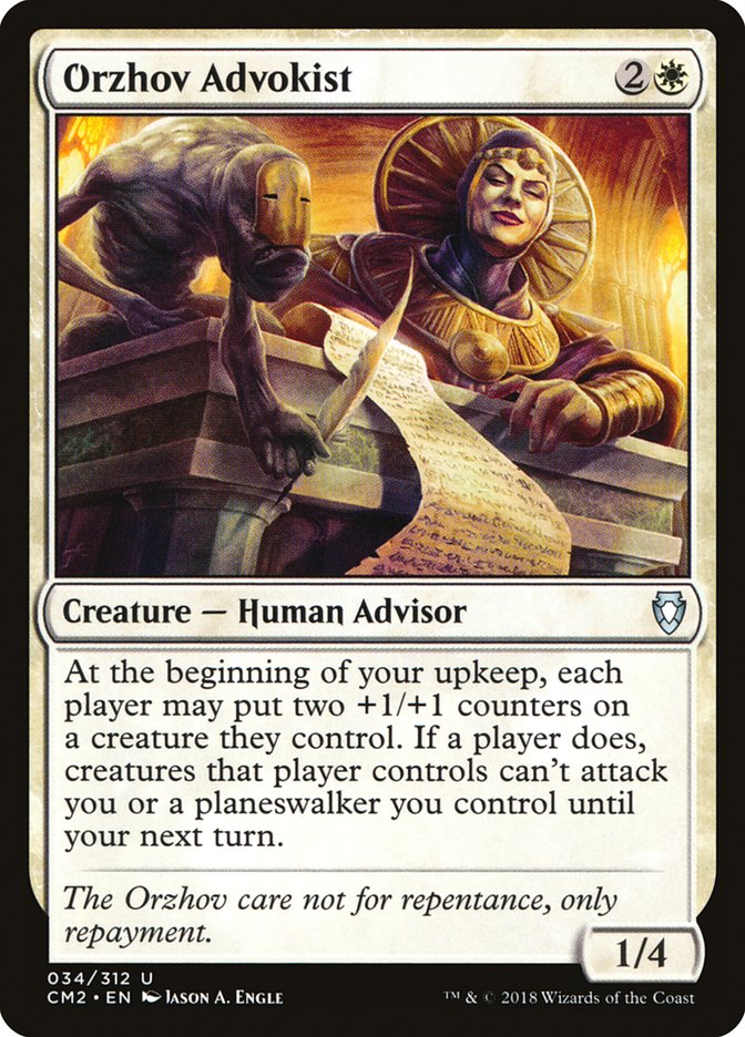 Orzhov Advokist: Commander Anthology Volume II